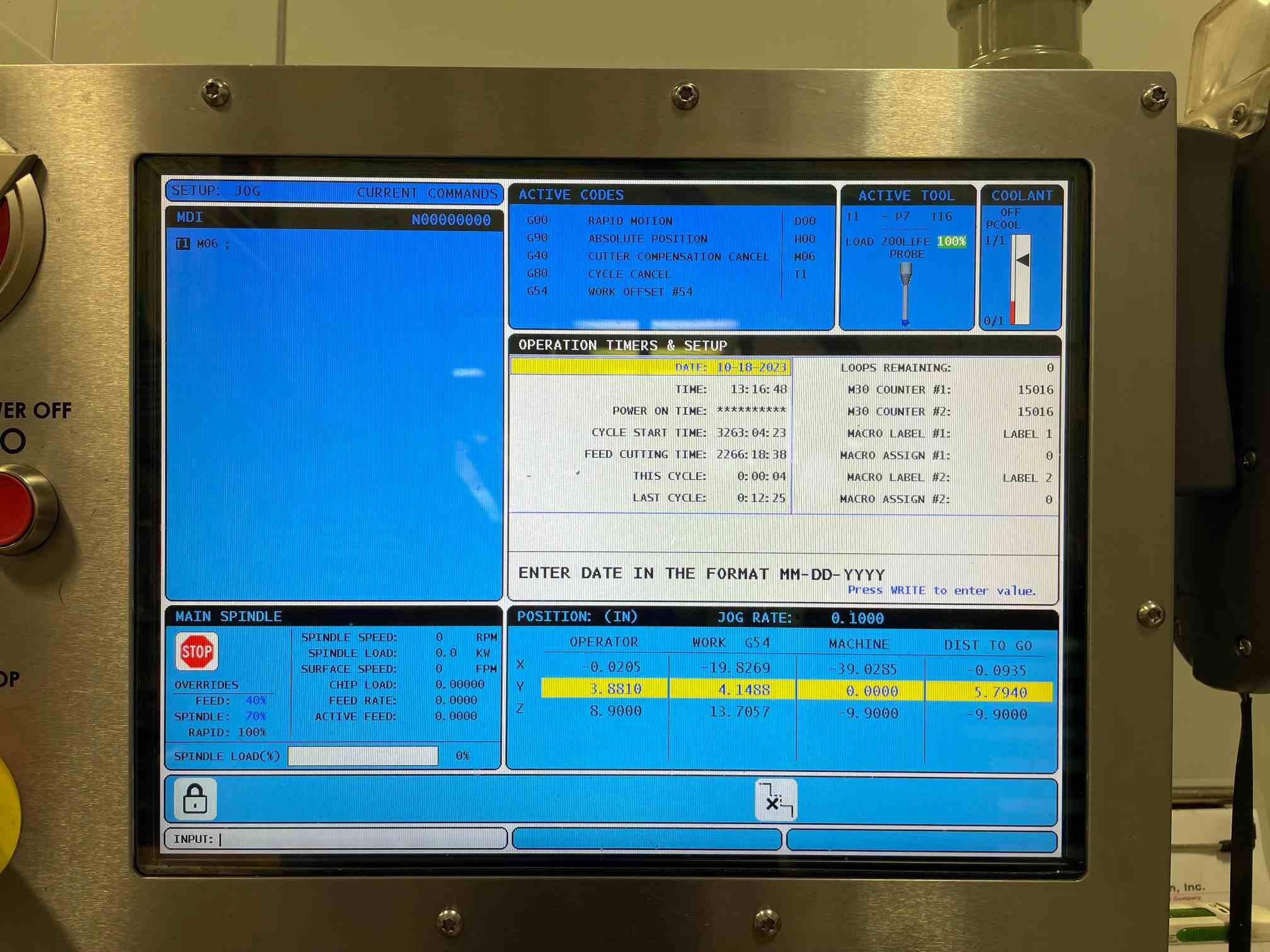 Haas VF-4 VMC