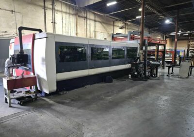 bysprint fiber 4020 fiber cutter with cutting table chiller recirculator and dust collector