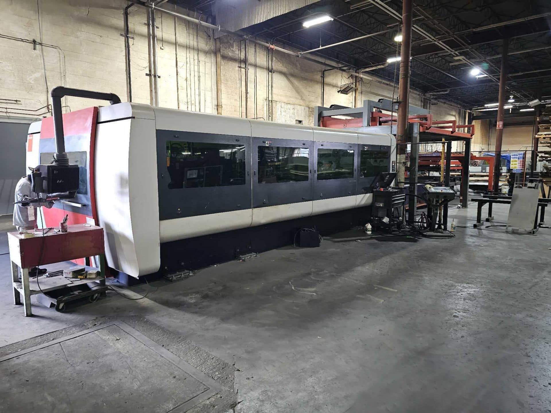 bysprint-fiber-4020-fiber-cutter-with-cutting-table-chiller-recirculator-and-dust-collector bysprint fiber 4020 fiber cutter with cutting table chiller recirculator and dust collector