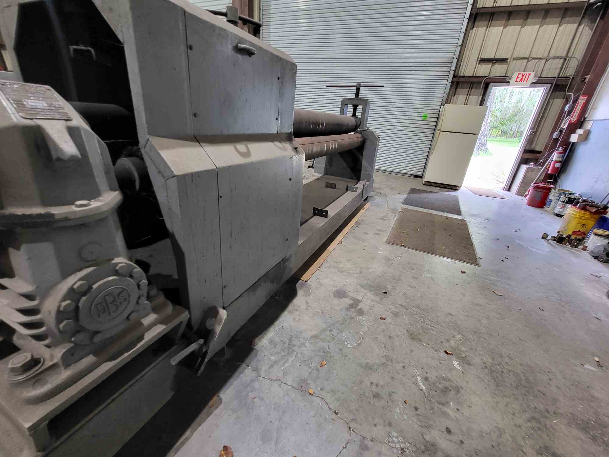 1/2"x 8' David Brown Industries 2 Roll Plate Roll