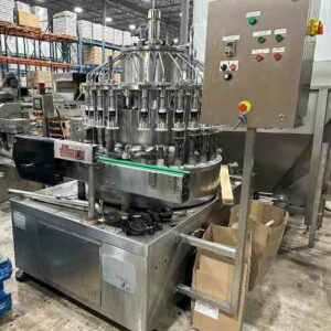 f.lli Melegari 28 Head Rotary Vacuum Filling Machine