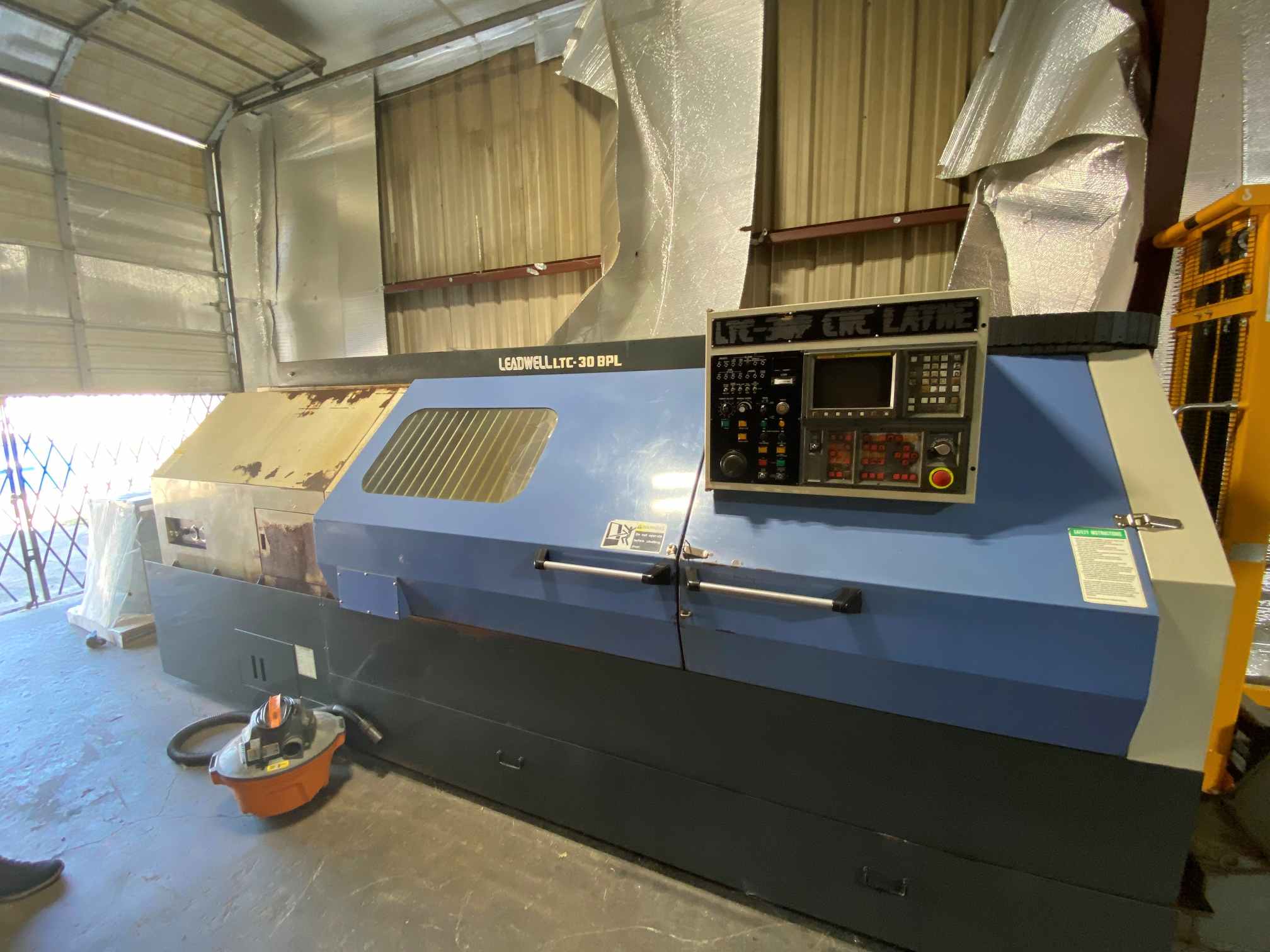 Leadwell LTC-30BPL Long Bed CNC Lathe