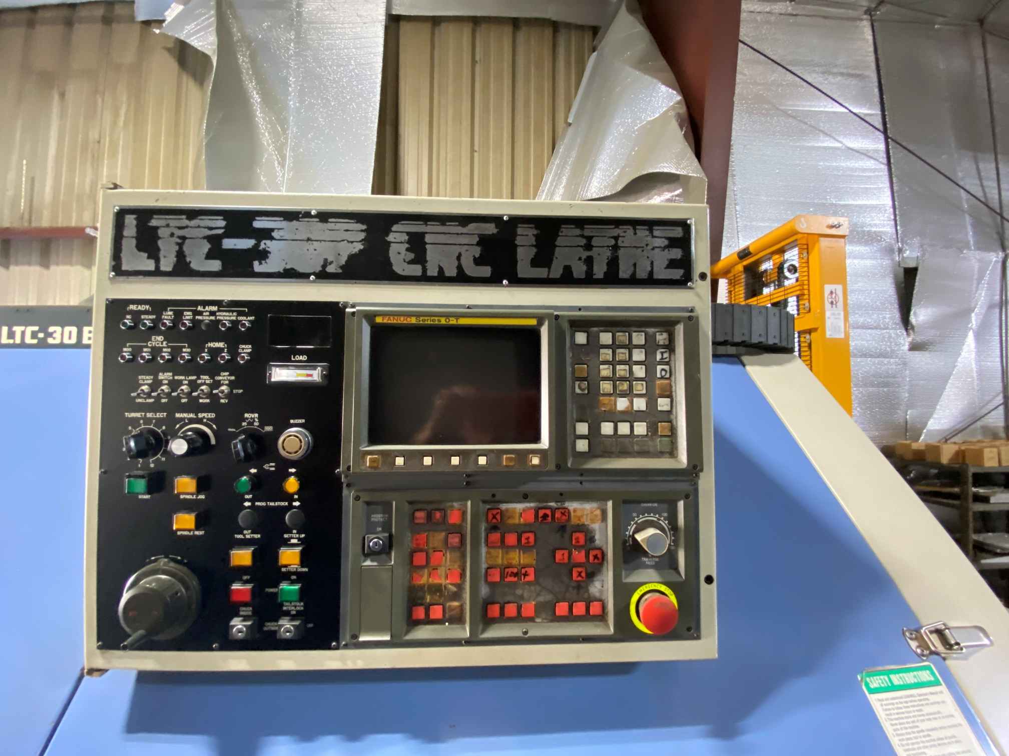 Leadwell LTC-30BPL Long Bed CNC Lathe