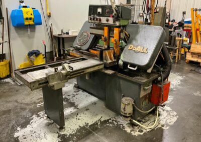 doall horizontal automatic band saw c-70 autofeed
