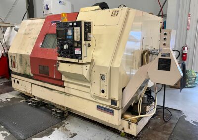 okuma and howa act-4xt cnc turning center; sub spindle; 2 turret