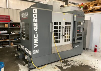 2013 BULOVA VMC -4220B 4-AXIS VERTICAL MACHINING CENTER