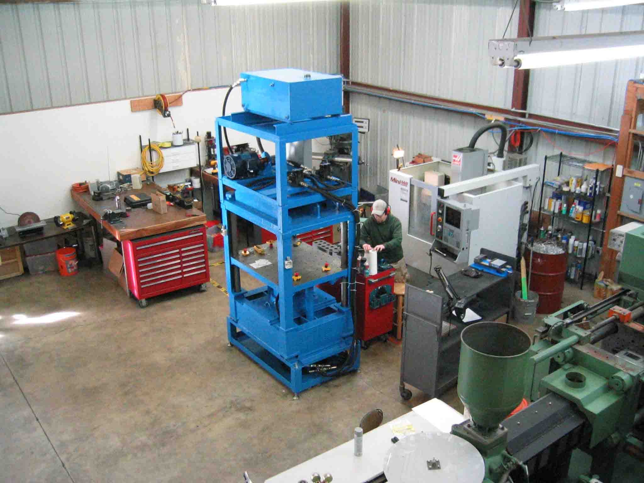100 Ton Die Spotting Try-out press class 100