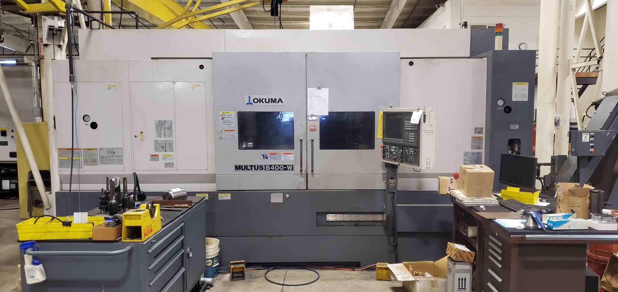 Okuma MULTUS B400W CNC Multi Axis Lathe