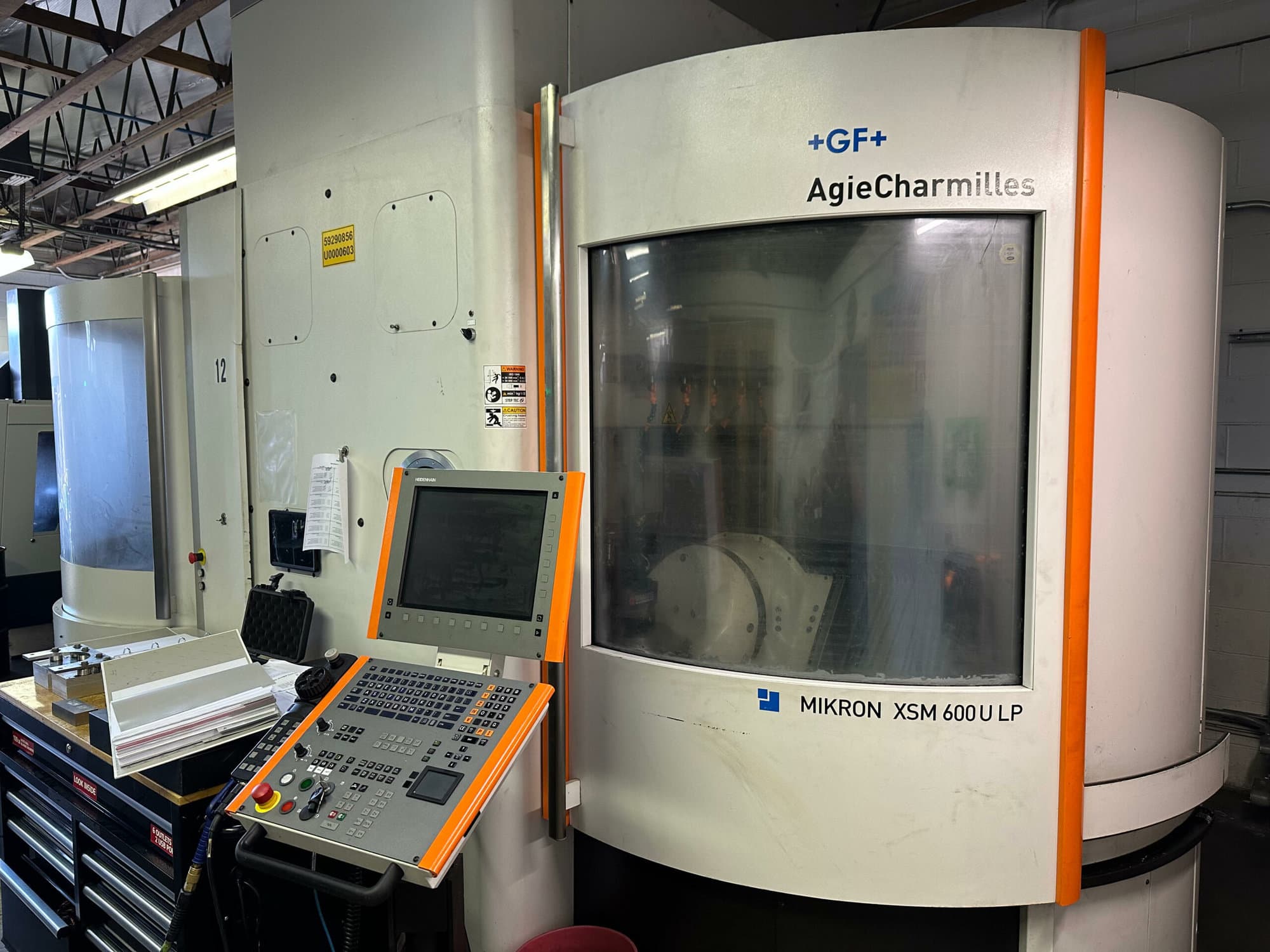 +GF+ Mikron Agie Charmilles AG XSM 600U LP CNC VMC