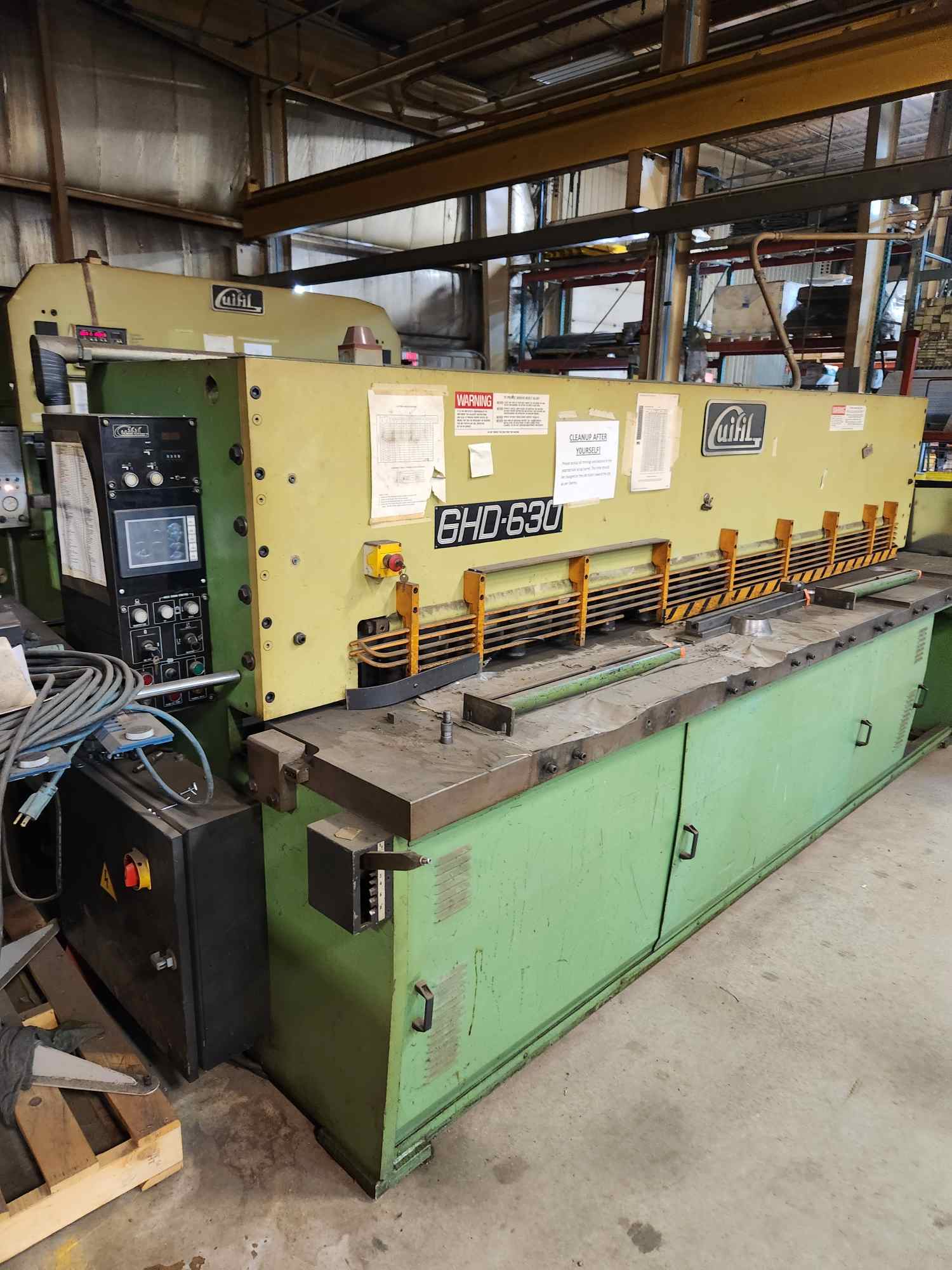 ¼ X 10’ Guifil GHD-630 Shear
