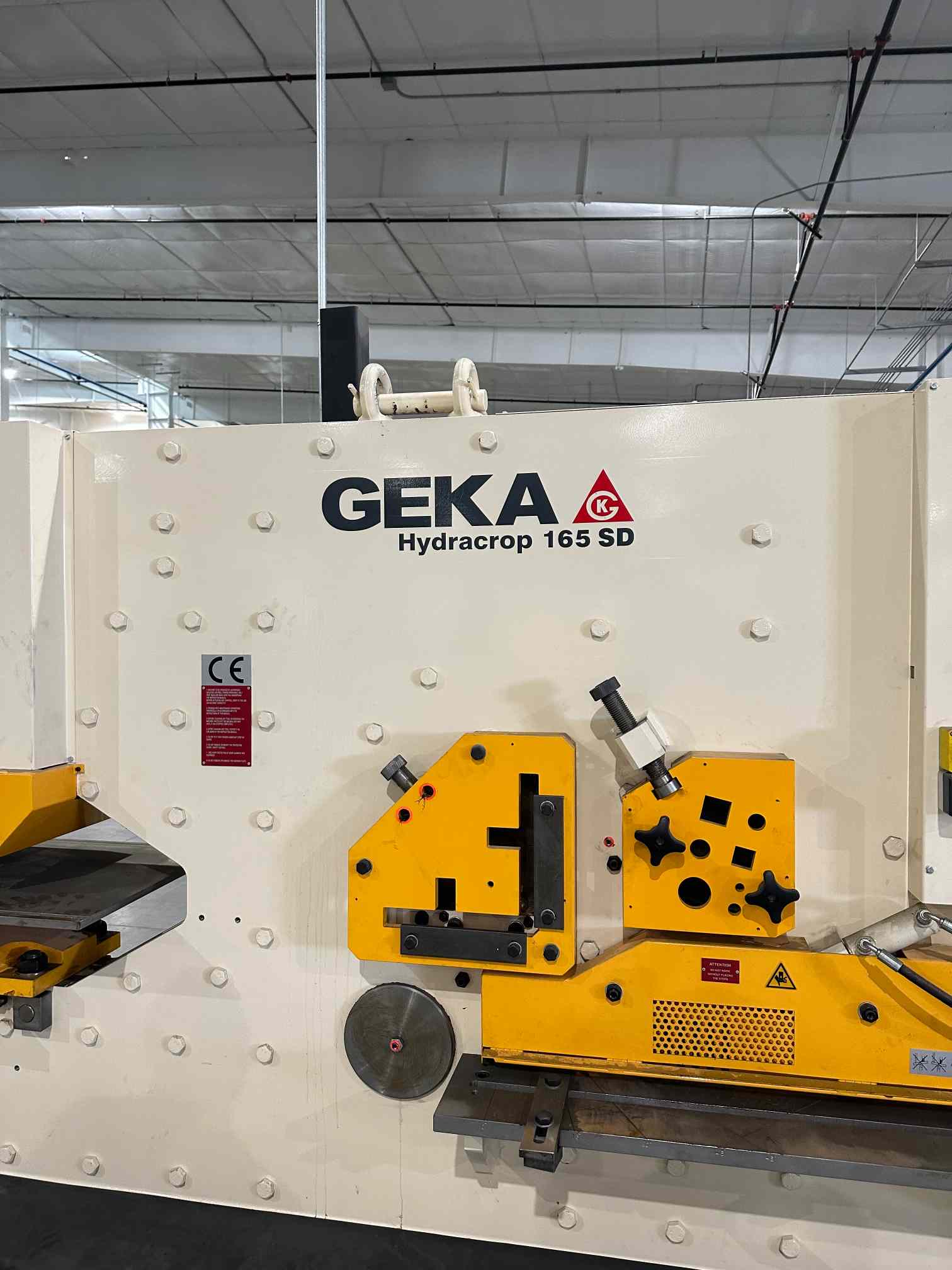 165 Ton Geka Hydracrop 165 SD Ironworker