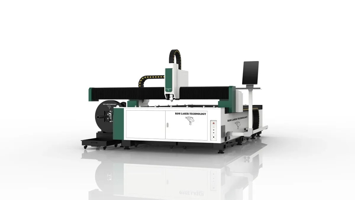 2000 Watt 5x10' R&S Laser OR-FM3015AT3 Fiber Laser