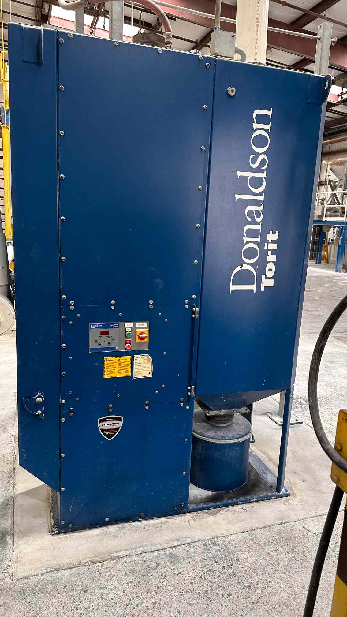 (2) Donaldson Torit DFO3-3 Dust Collectors