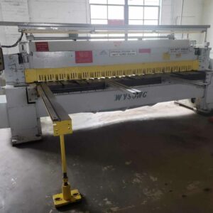 1/4" x 10' Wysong 1025 Power Squaring Shear