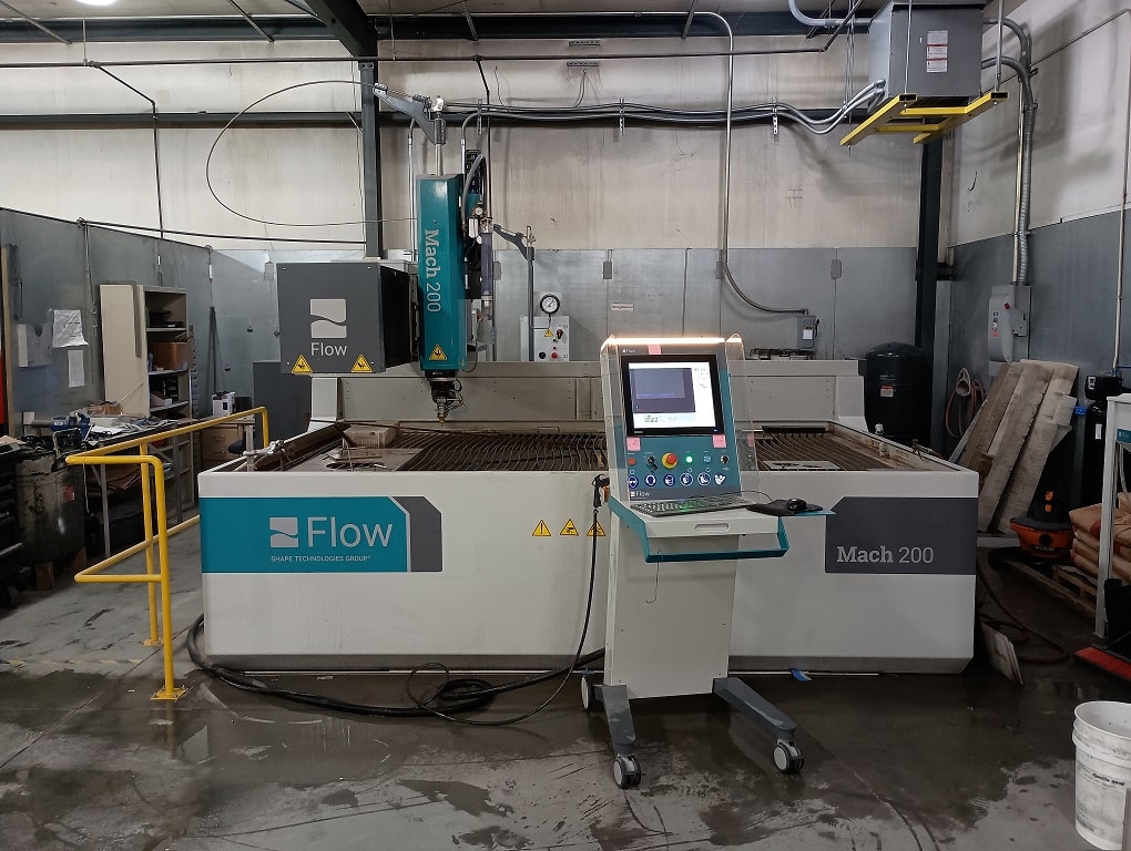 6' x 10' FLOW Mach200 Waterjet