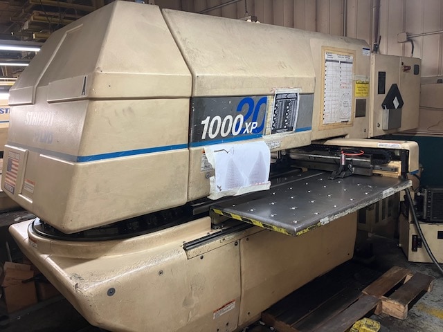 22 Ton LVD Strippit U1000XP OiPB CNC Turret Punch Press