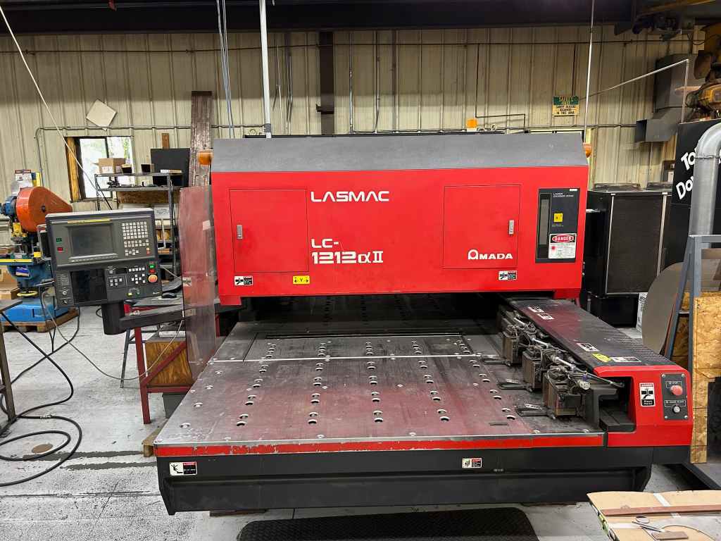 1500 Watt 5' x 10' Amada Pulsar LC 1212 α2 CO2 Laser