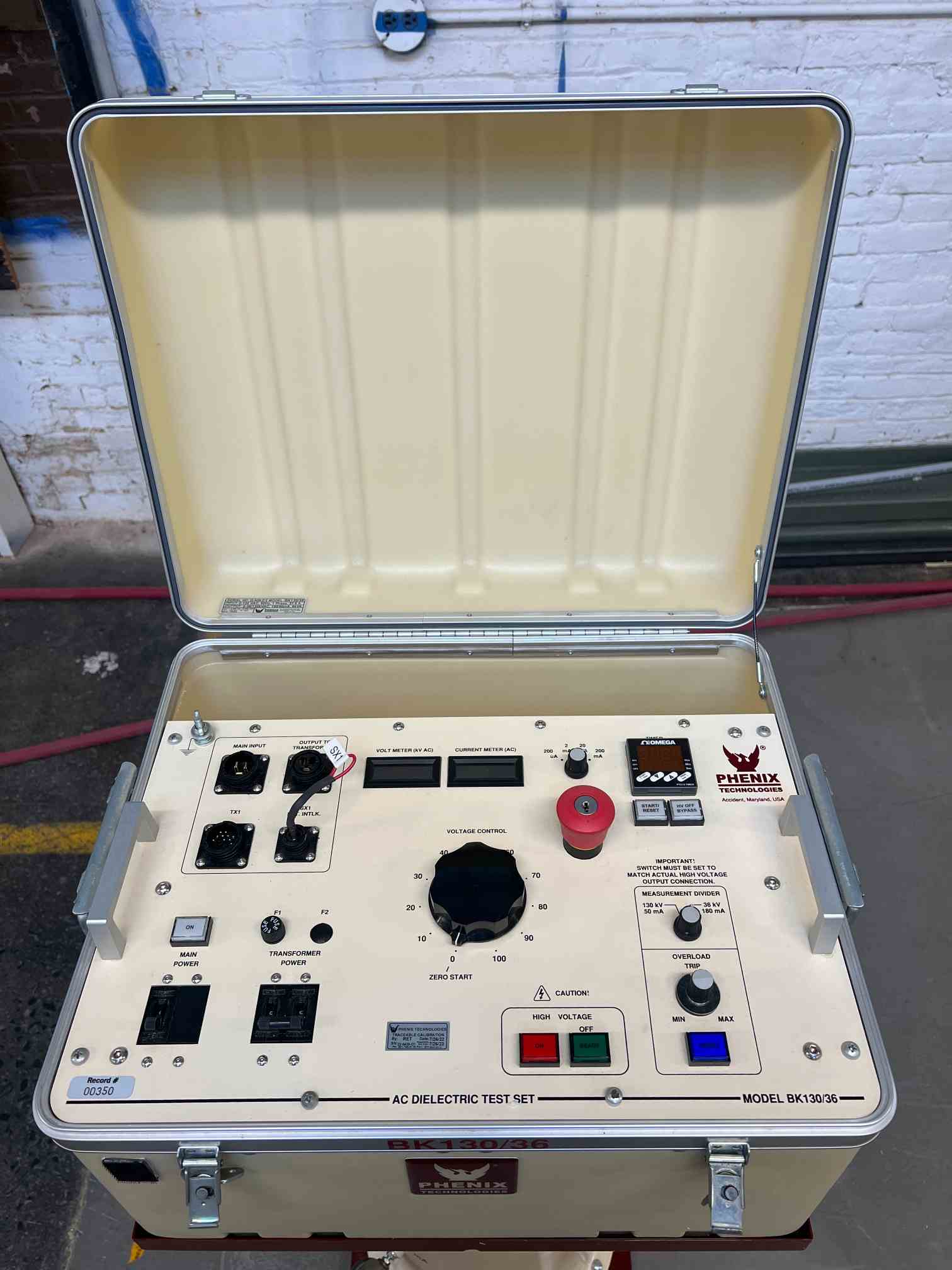 Phenix BK130/36 Test System