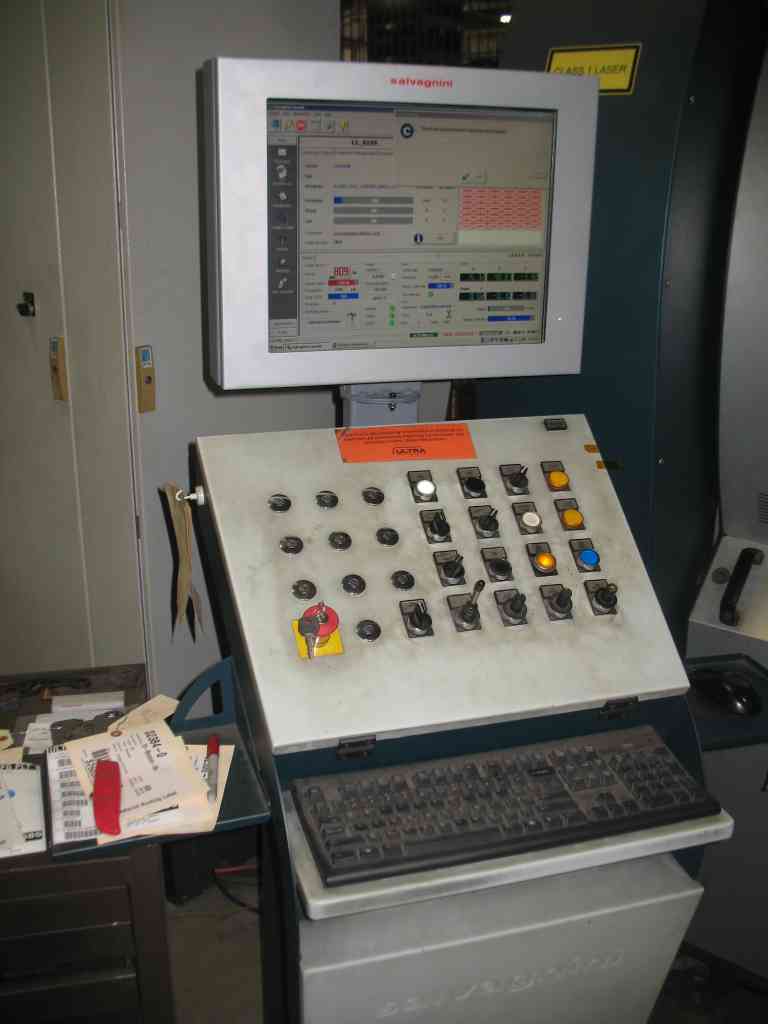 3,000 Watt Salvagnini L1Xe-30 Fiber Laser