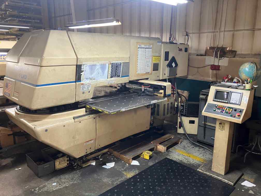 22 Ton LVD Strippit U1000XP OiPB CNC Turret Punch Press