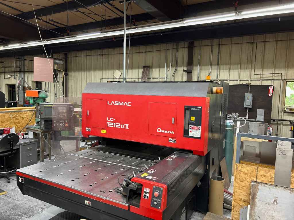 1500 Watt 5' x 10' Amada Pulsar LC 1212 α2 CO2 Laser