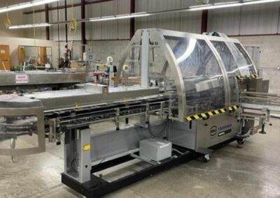 2005 iwka fabima semi-automatic continuous-motion vertical cartoner model vp-120