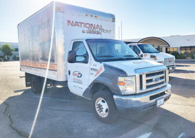 2013 ford e-350 super duty box truck with under 50 thousand miles