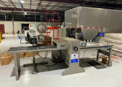 2020 system packaging 900-24 3b labeler weber box label printer-applicator model 5300 lh dom