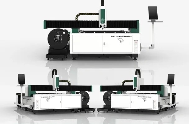 2000 Watt 5x10' R&S Laser OR-FM3015AT3 Fiber Laser