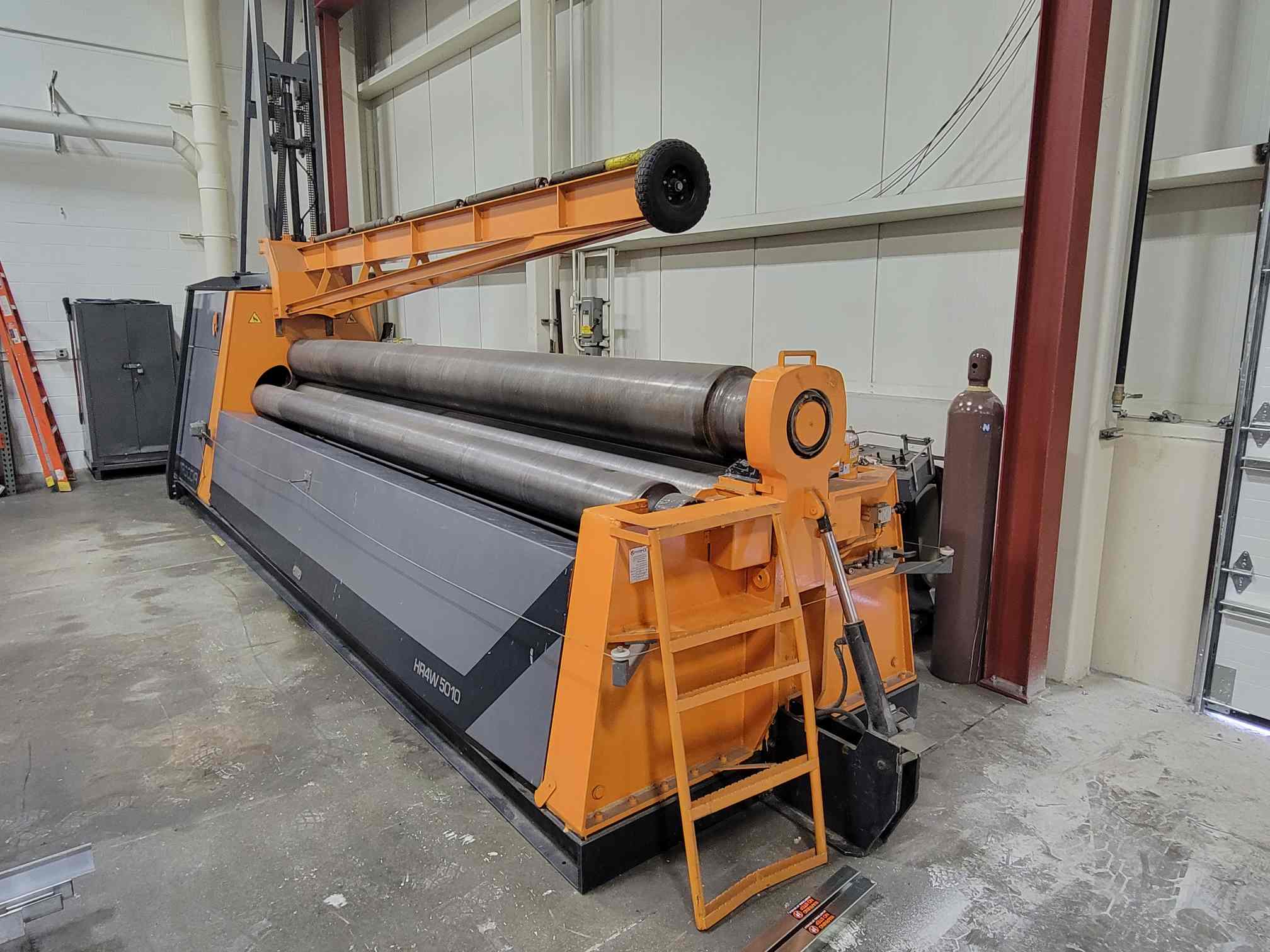 16' x 3/8" Roccia HR4W5010 4 Roll CNC Plate Roller
