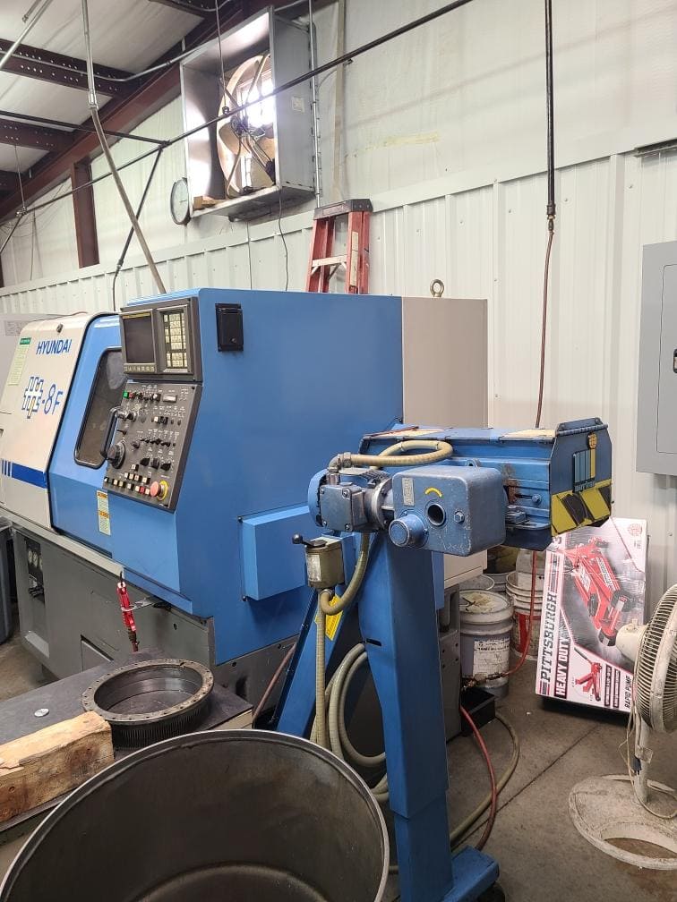 Hyundai HIT-8F CNC Lathe