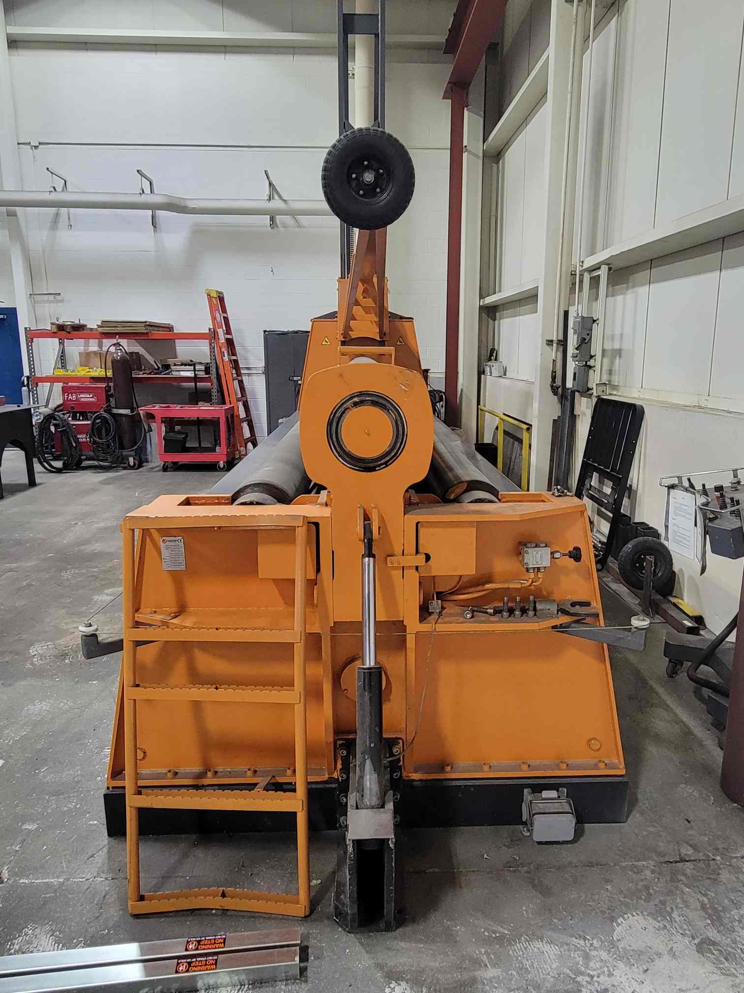 16' x 3/8" Roccia HR4W5010 4 Roll CNC Plate Roller