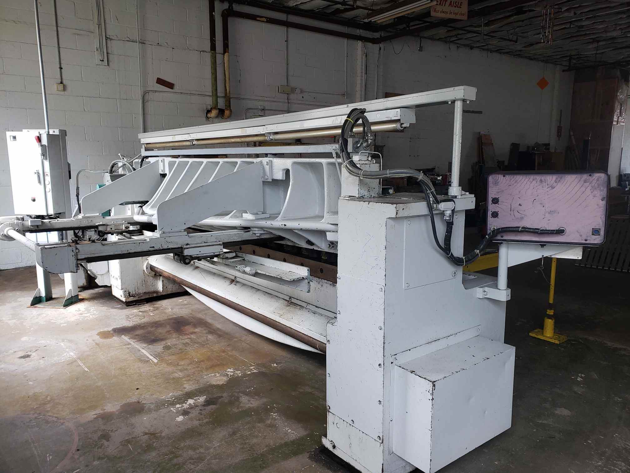 1/4" x 10' Wysong 1025 Power Squaring Shear