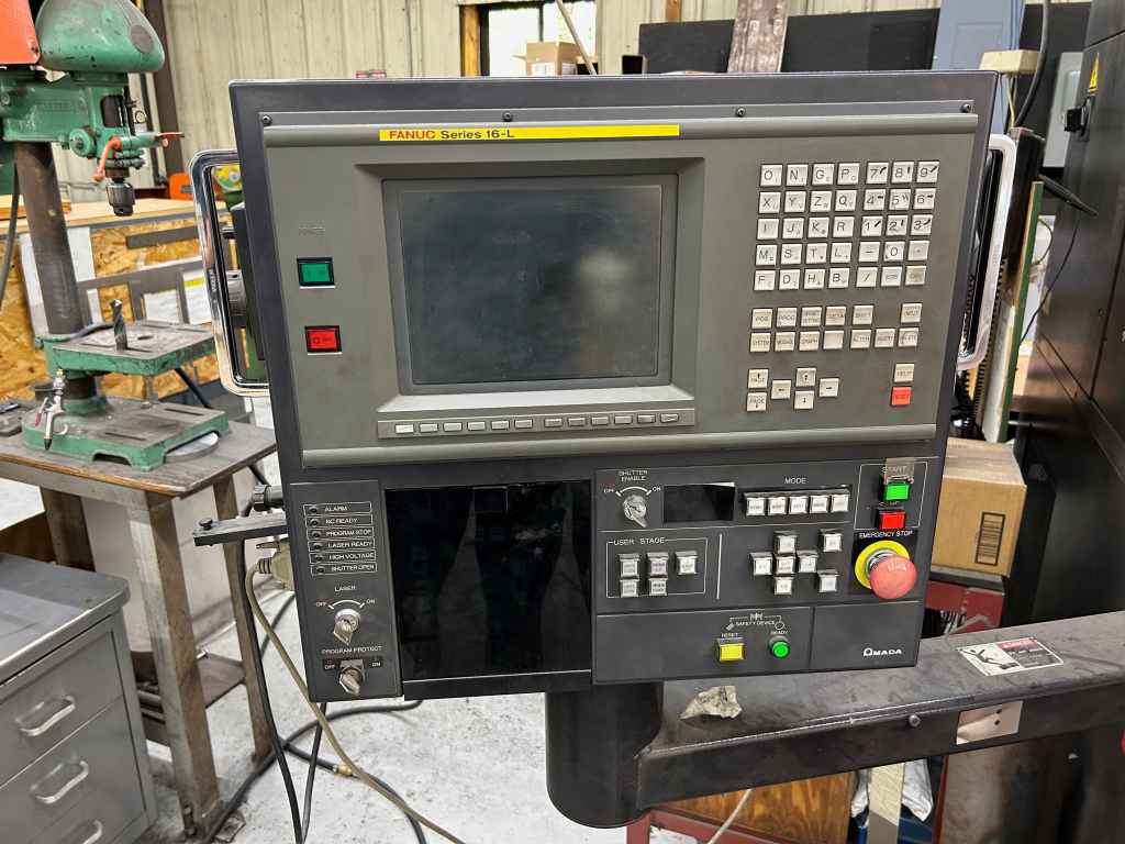 1500 Watt 5' x 10' Amada Pulsar LC 1212 α2 CO2 Laser