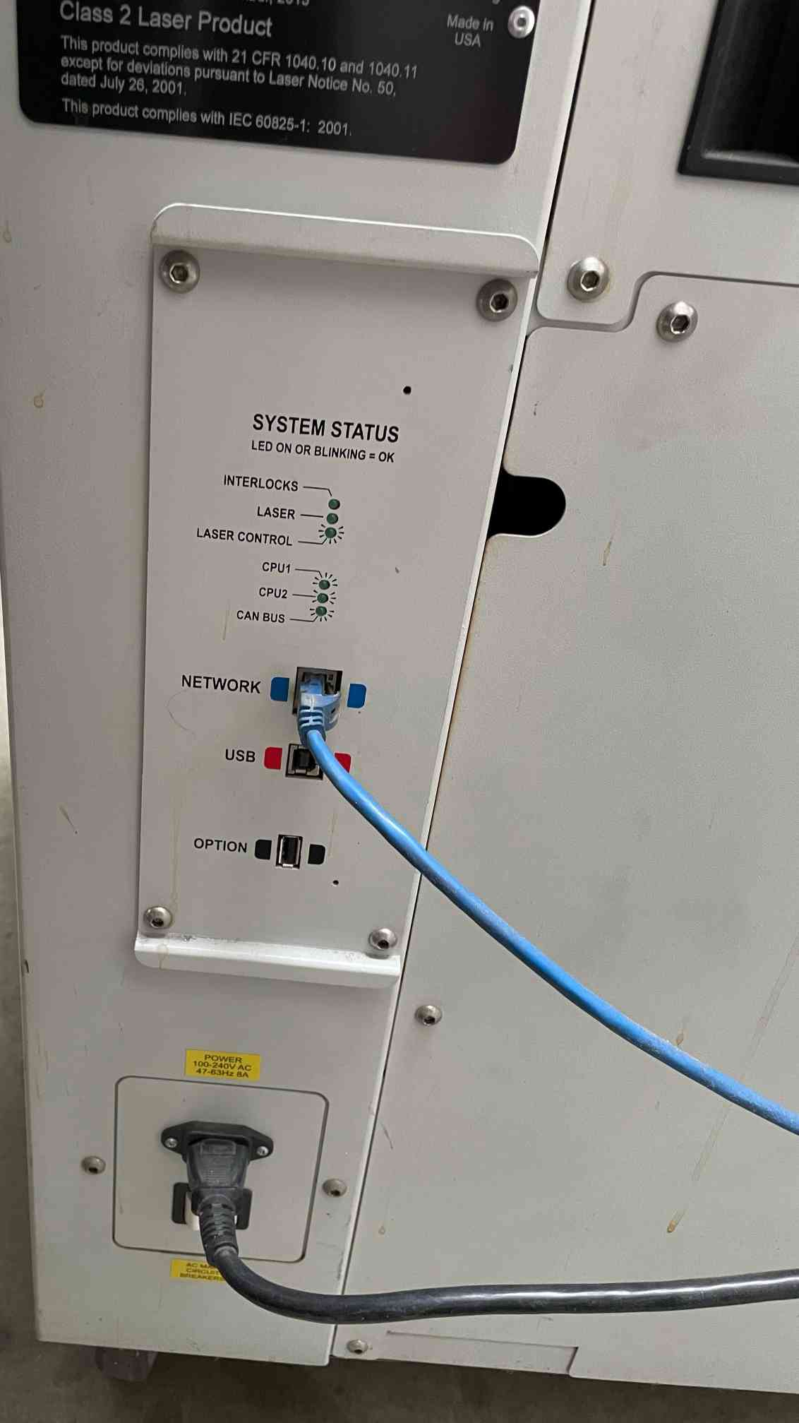32" x 20" Epilog 13000 Laser System