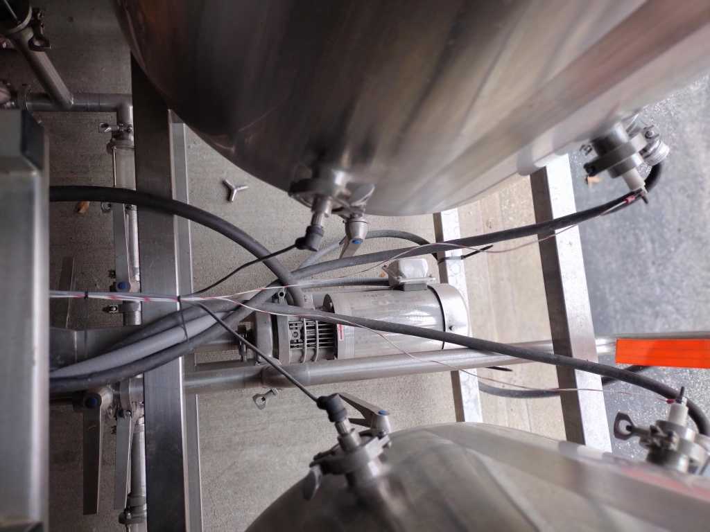 700L Alpha Brewing Operation Stainless Steel C.I.P System