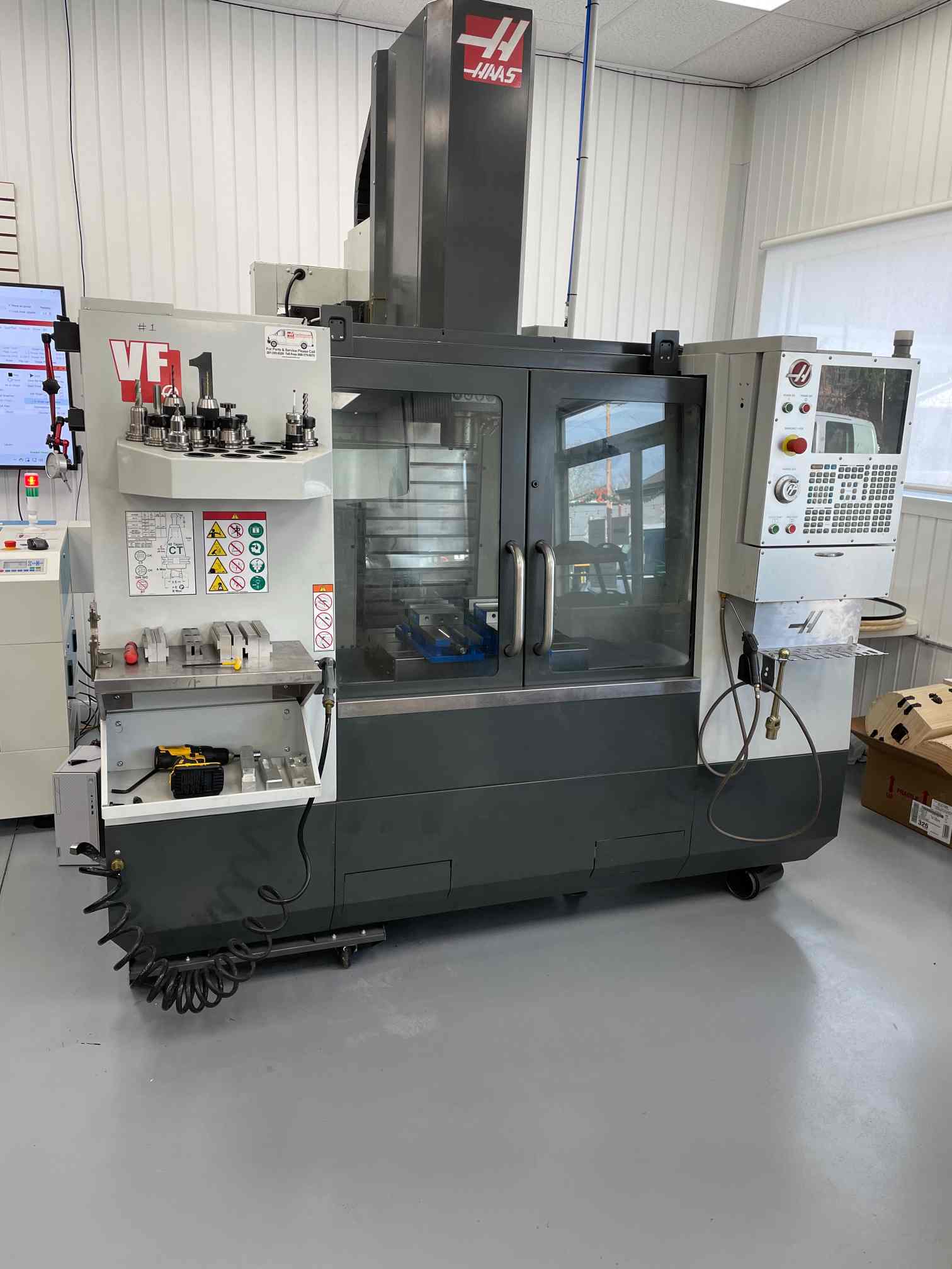 Haas Vf1 cnc mill, 2018