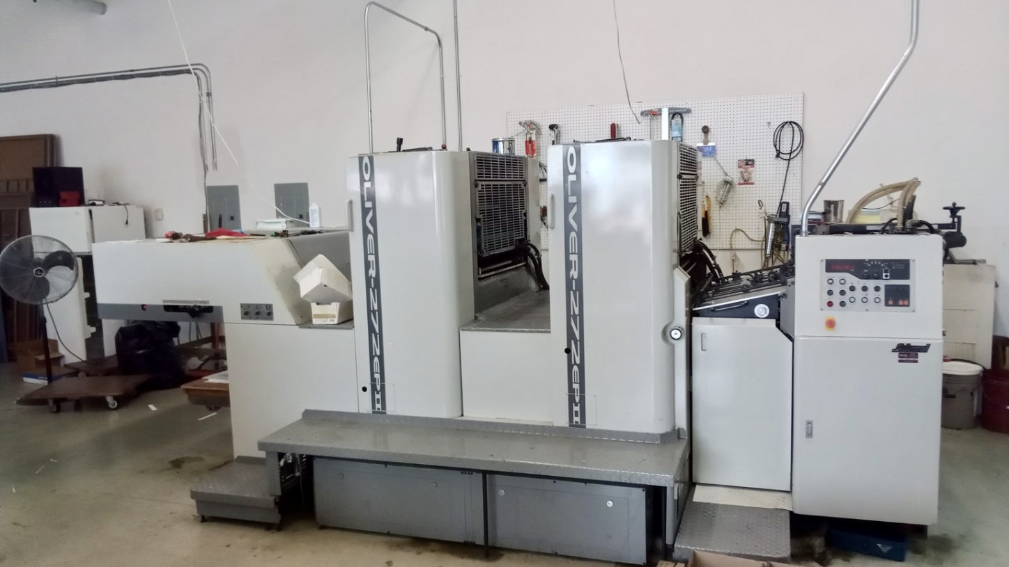 Sakurai Oliver 272 EPII 2 Color Perfector Press