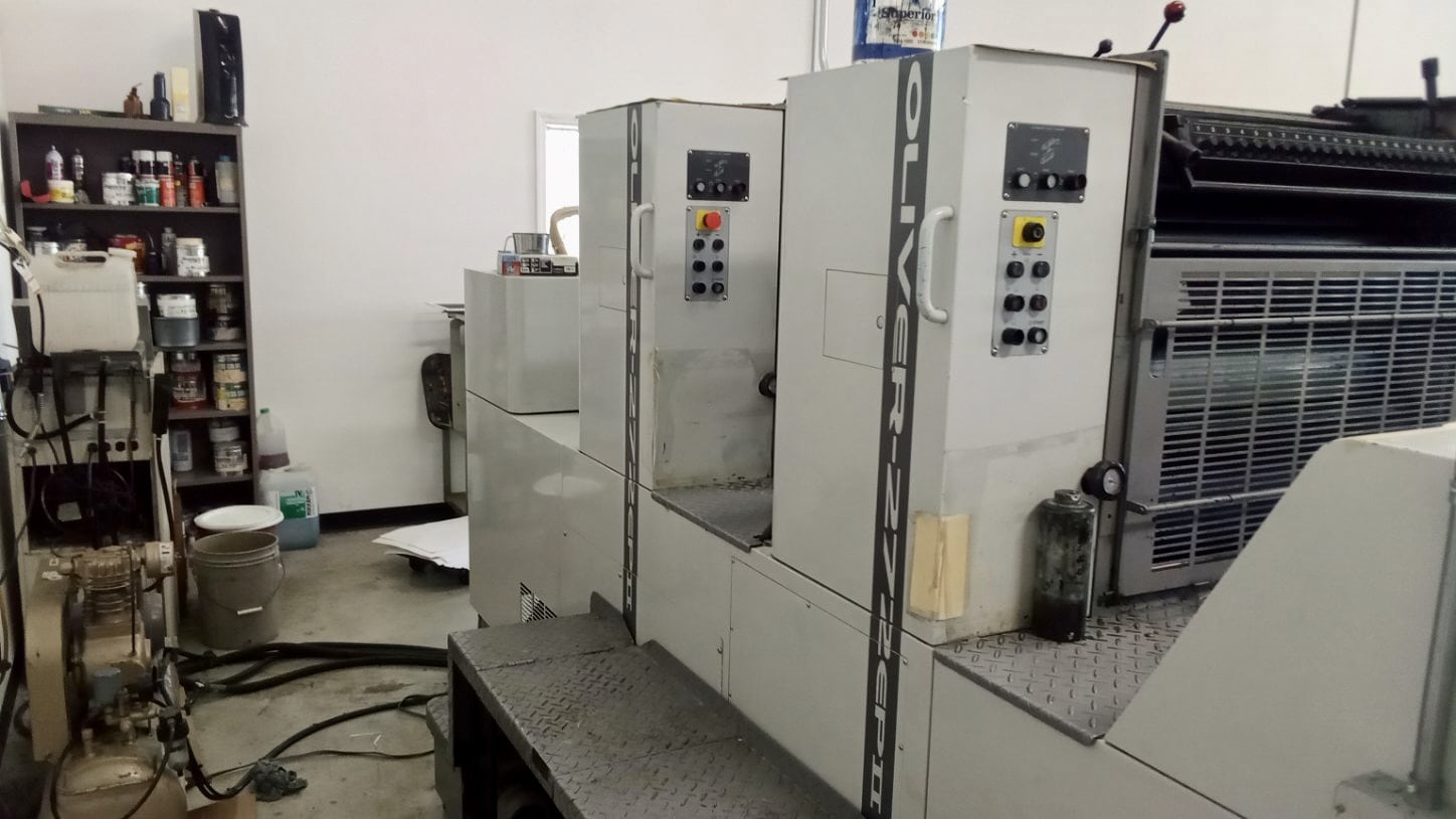 Sakurai Oliver 272 EPII 2 Color Perfector Press