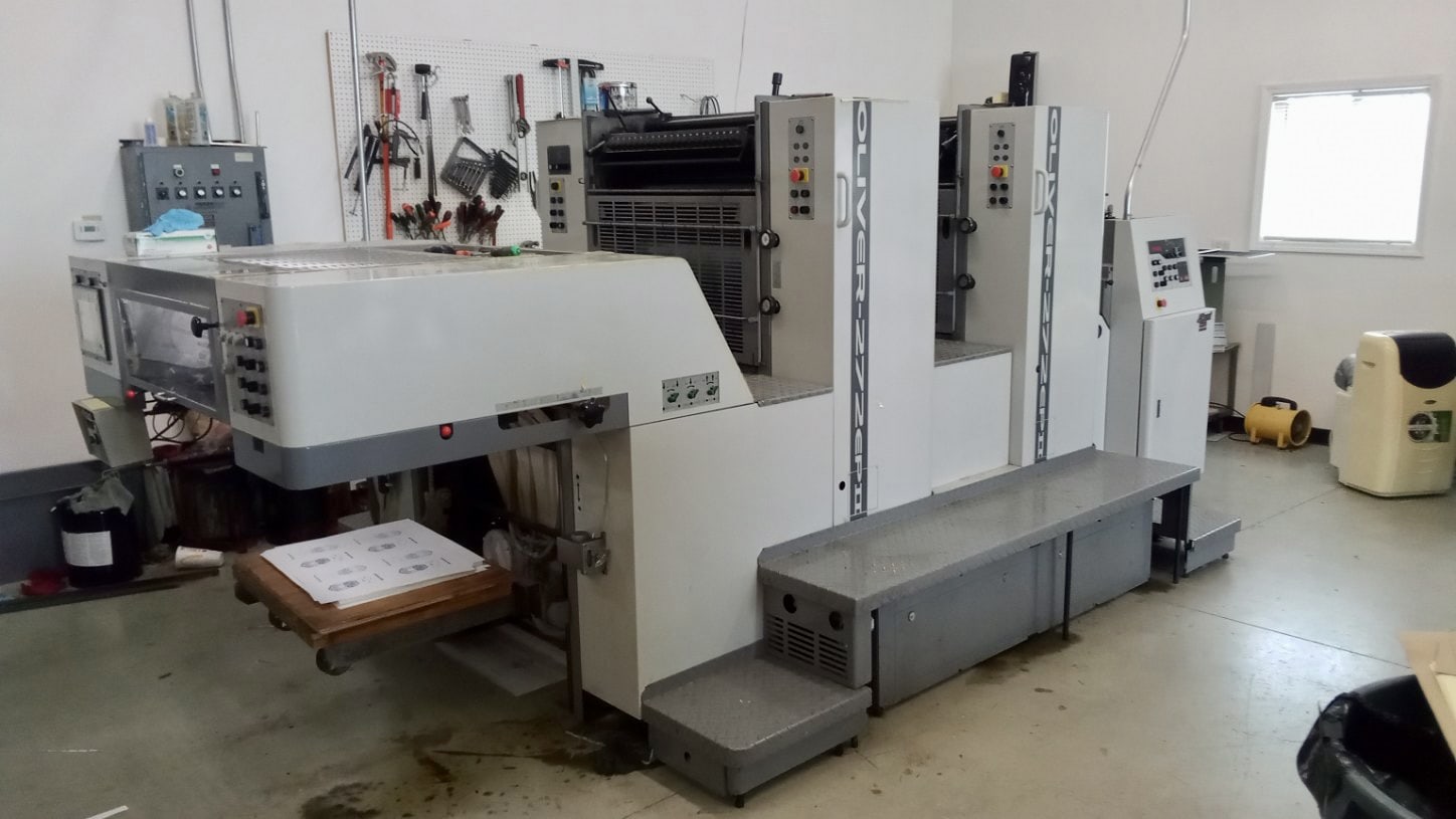 Sakurai Oliver 272 EPII 2 Color Perfector Press