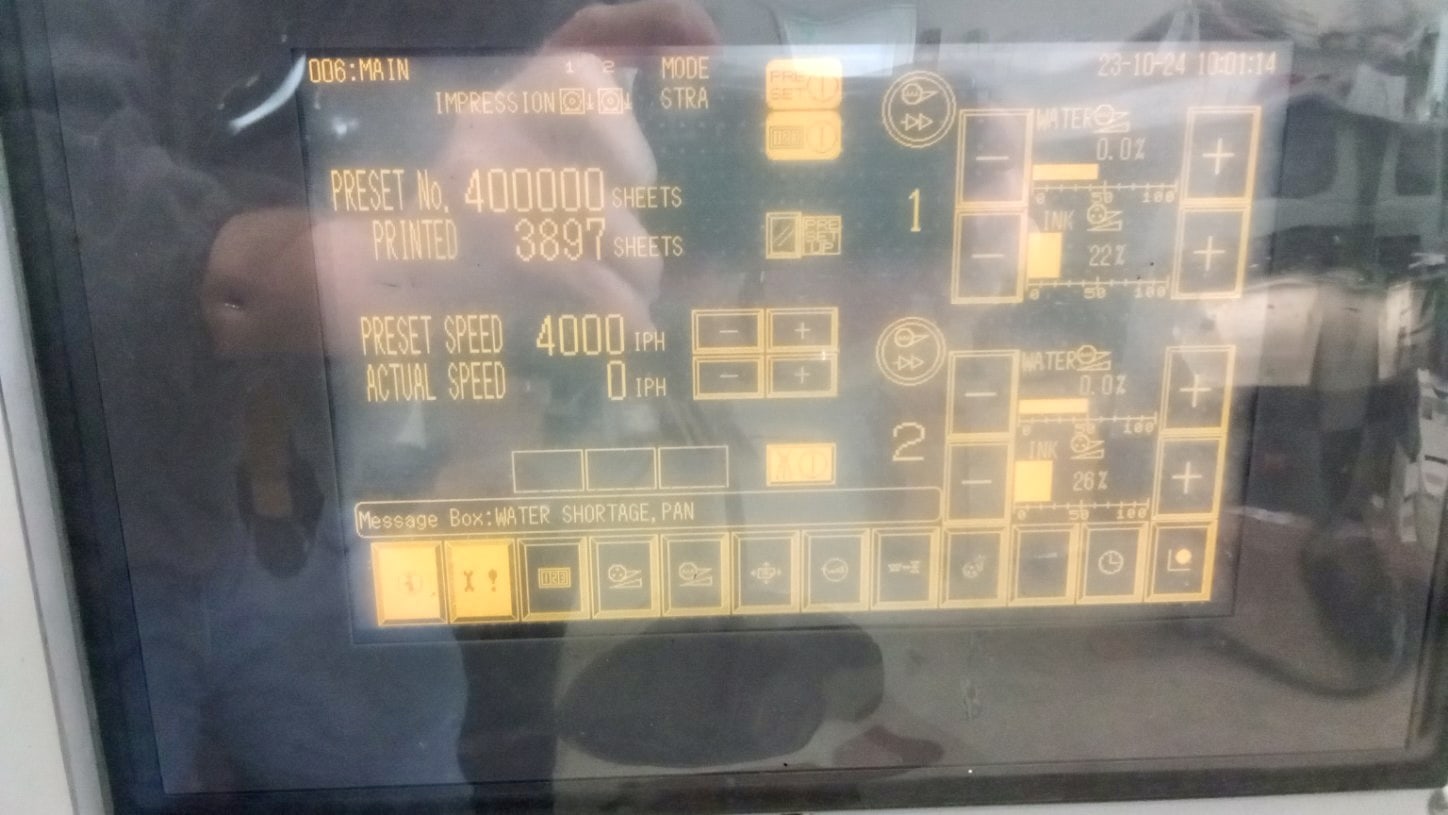 Sakurai Oliver 272 EPII 2 Color Perfector Press