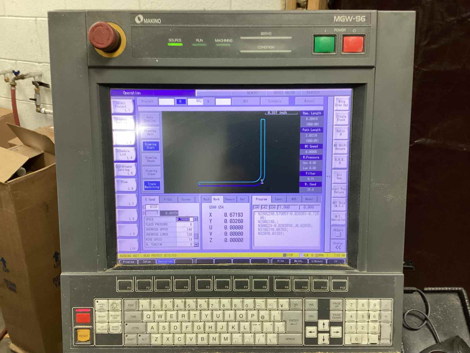 Makino DUO43 CNC Wire EDM