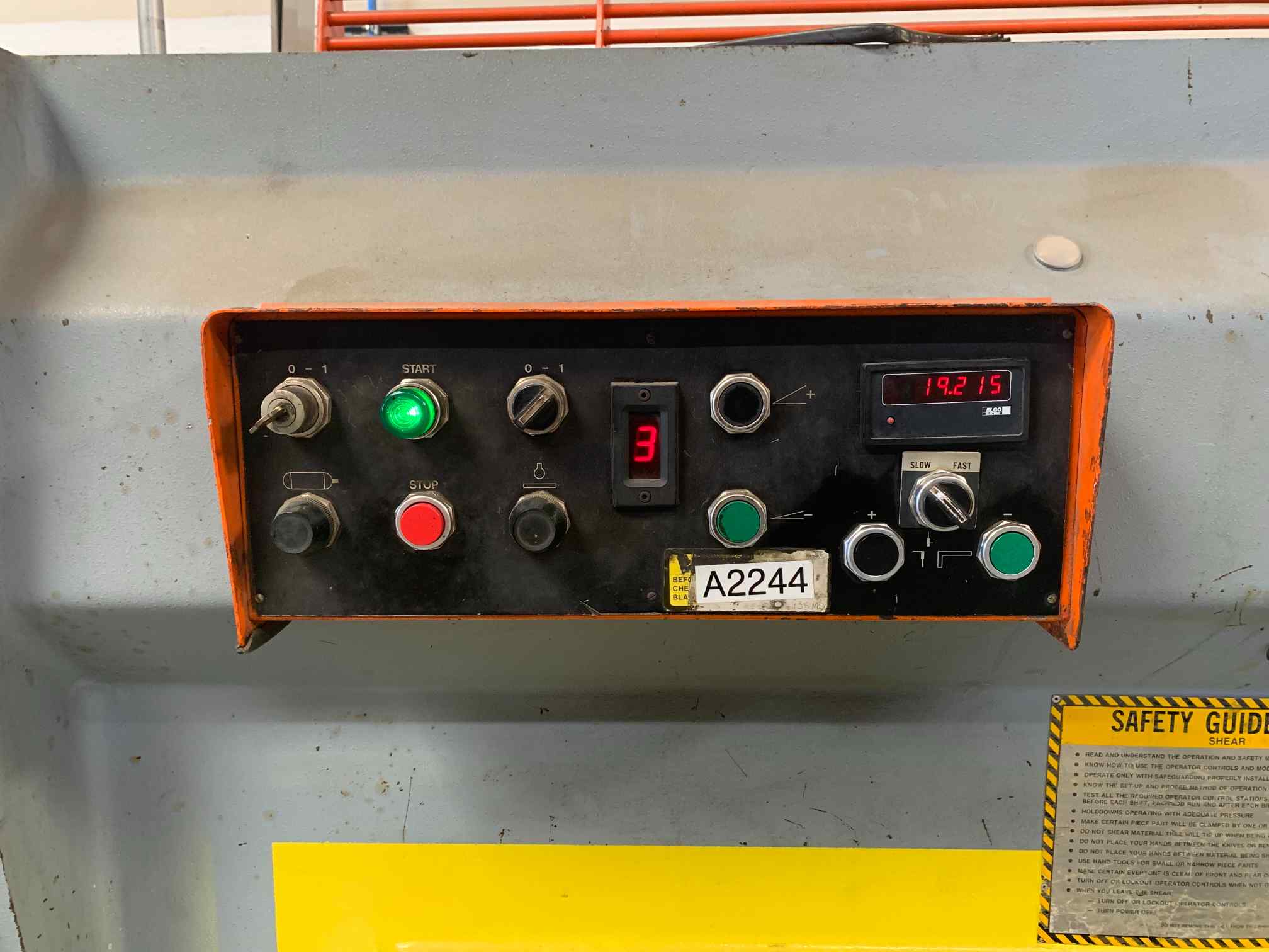Shear controls