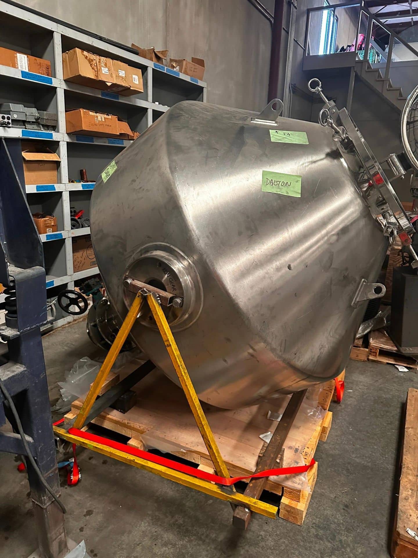 british-remo-model-2000dl-stainless-steel-double-cone-blender-mfg-2018 british remo model 2000dl stainless steel double cone blender mfg 2018