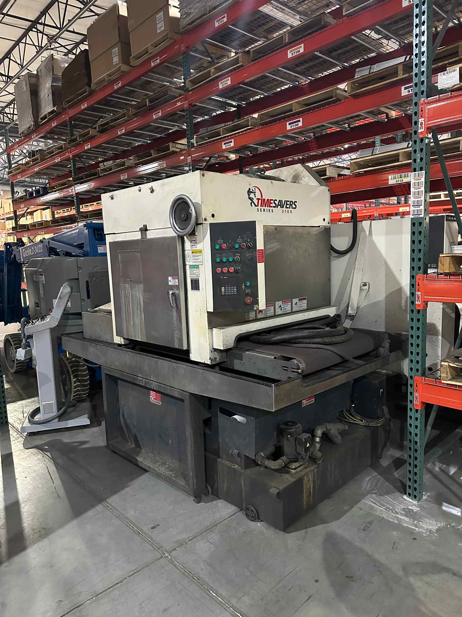 Timesavers Series 3100 PFA-240-3 Wide Belt Wet Finishing Machine