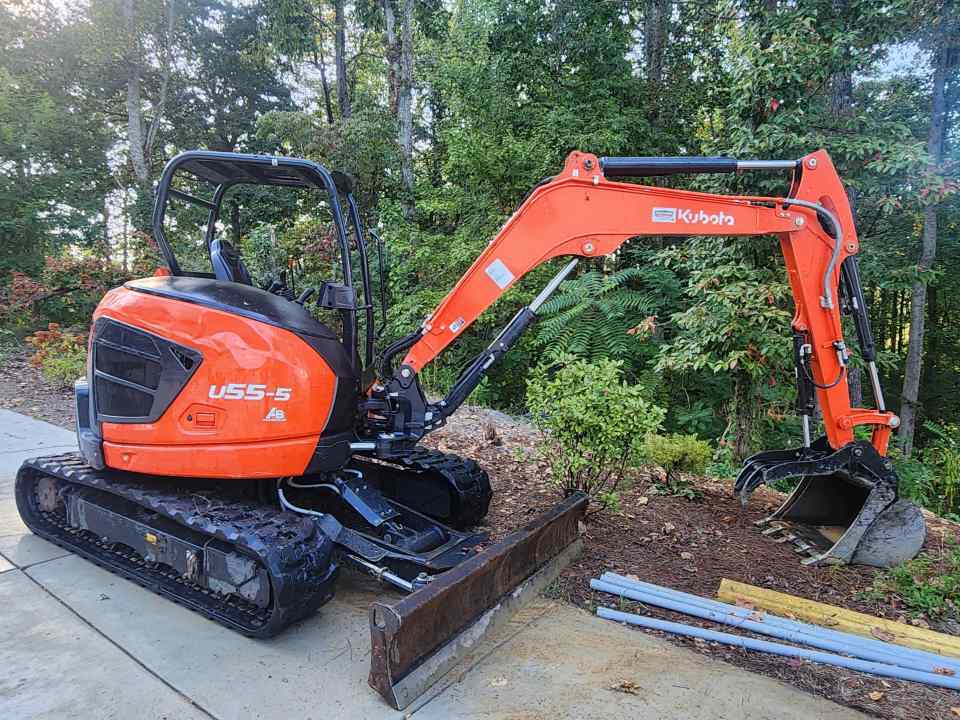 Kubota U55-5 Compact Excavator