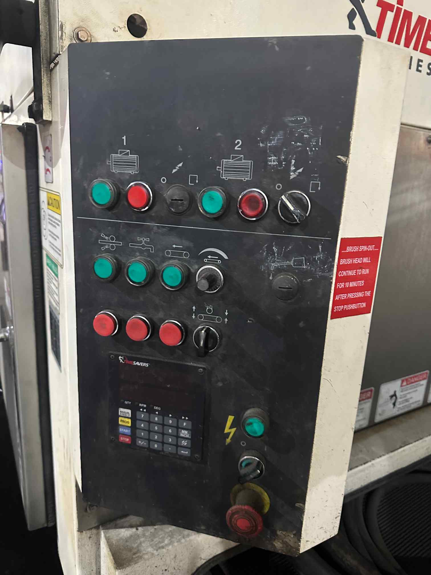 Timesavers Series 3100 PFA-240-3 Wide Belt Wet Finishing Machine