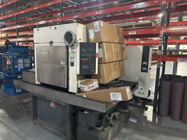 Timesavers Series 3100 PFA-240-3 Wide Belt Wet Finishing Machine
