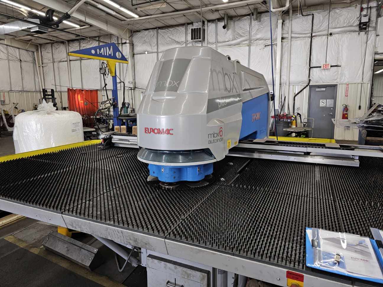 30T Euromac MBX 6 Plus 1250/30-2250 CNC Turret Punch