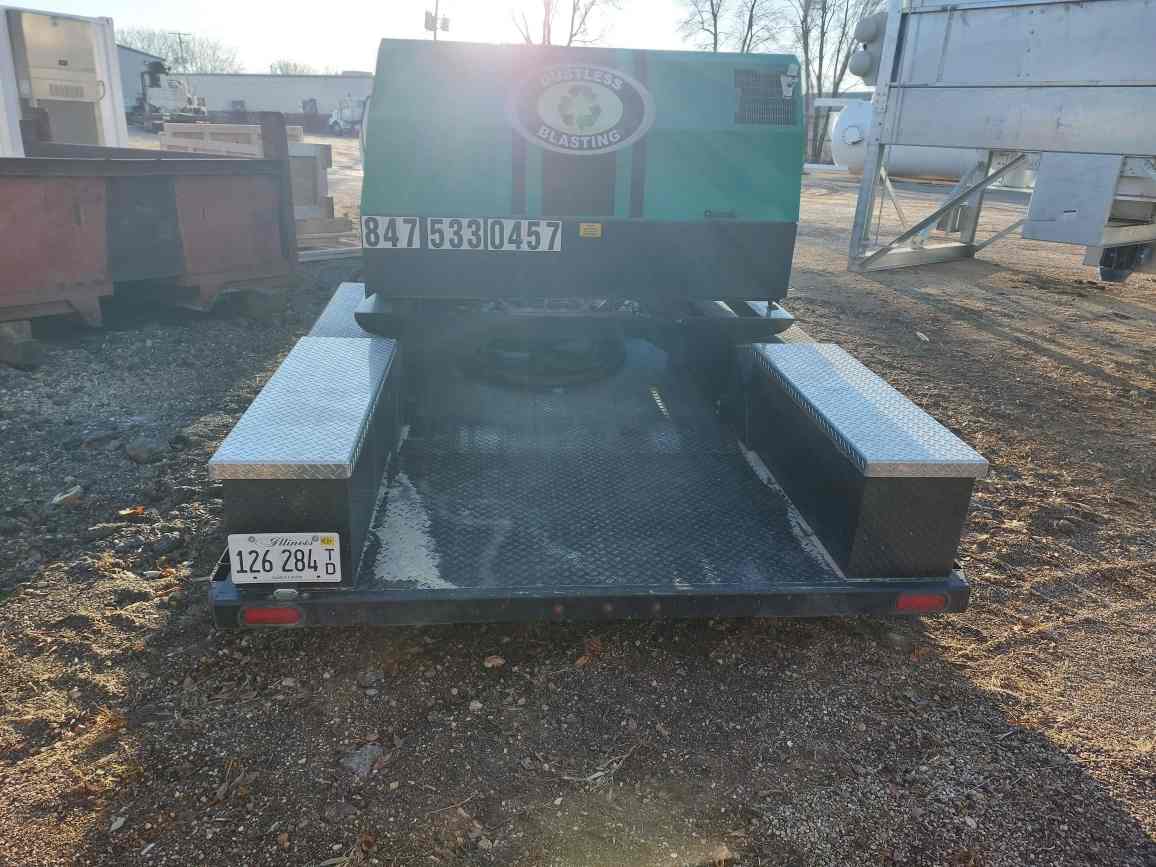 MMLJ Dustless Blasting DB500MXL Utility Trailer